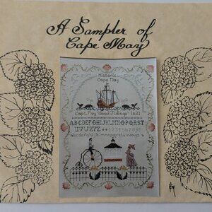 Unique "A Sampler of Cape May" Cross-stitch project